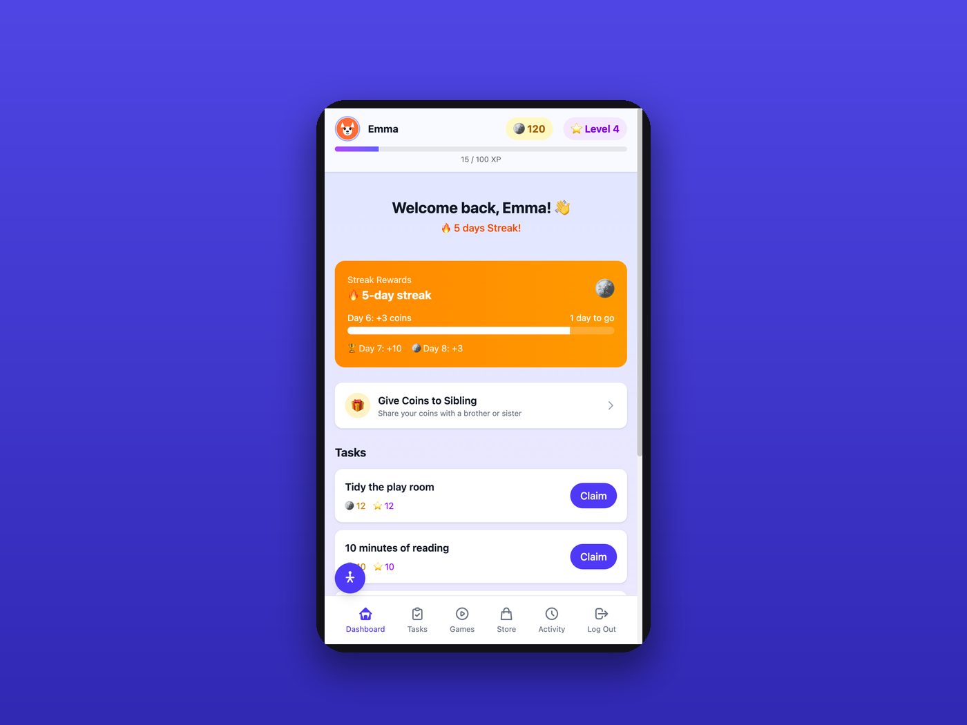 Tasks & Quests — app screenshot
